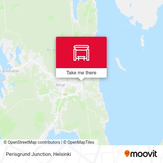 Perisgrund Junction map