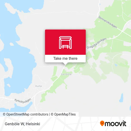 Genböle W map