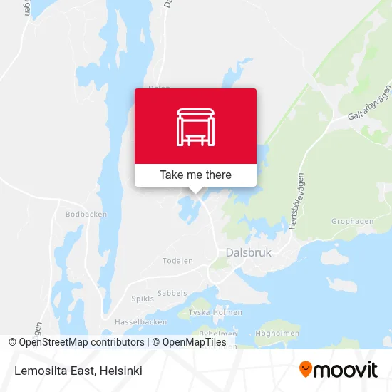 Lemosilta East map