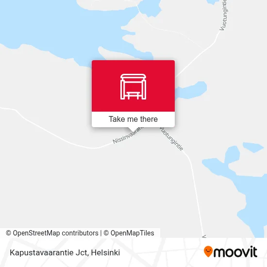 Kapustavaarantie Jct map
