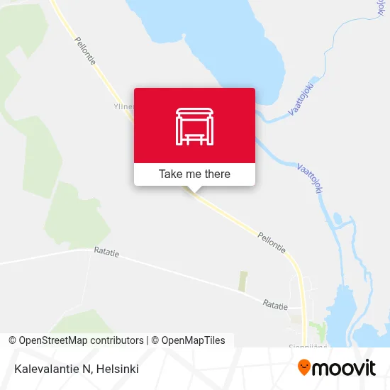 Kalevalantie N map
