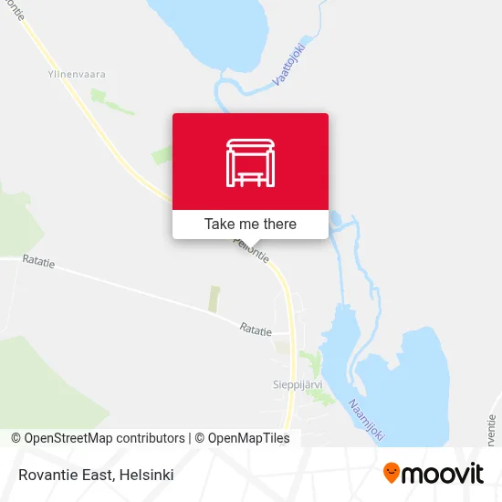 Rovantie East map