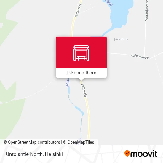 Untolantie North map