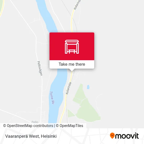 Vaaranperä West map