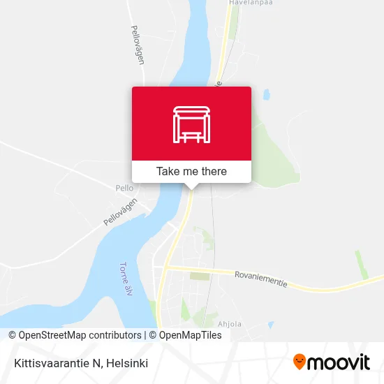 Kittisvaarantie N map