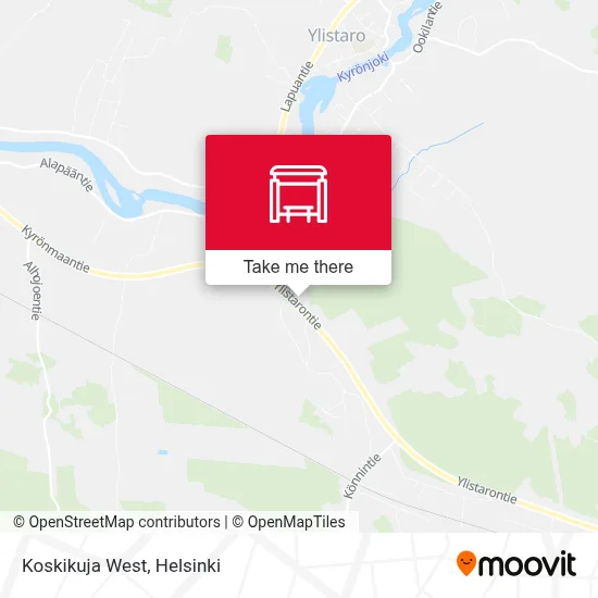 Koskikuja West map