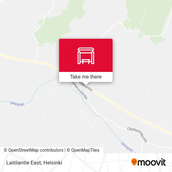 Laitilantie East map