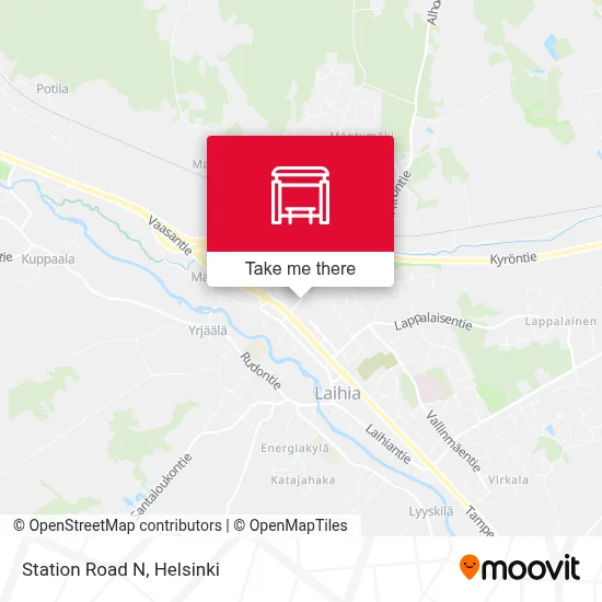 Station Road N map