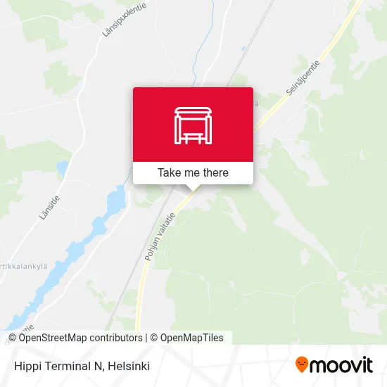 Hippi Terminal N map