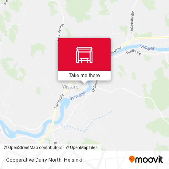 Cooperative Dairy North map