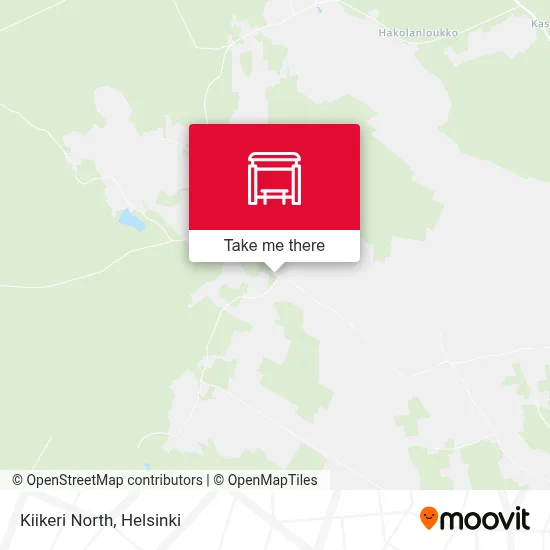 Kiikeri North map