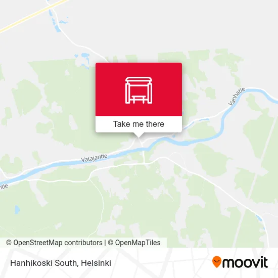 Hanhikoski South map
