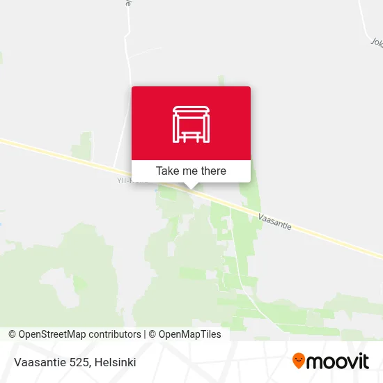 Vaasantie 525 map