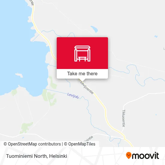 Tuominiemi North map