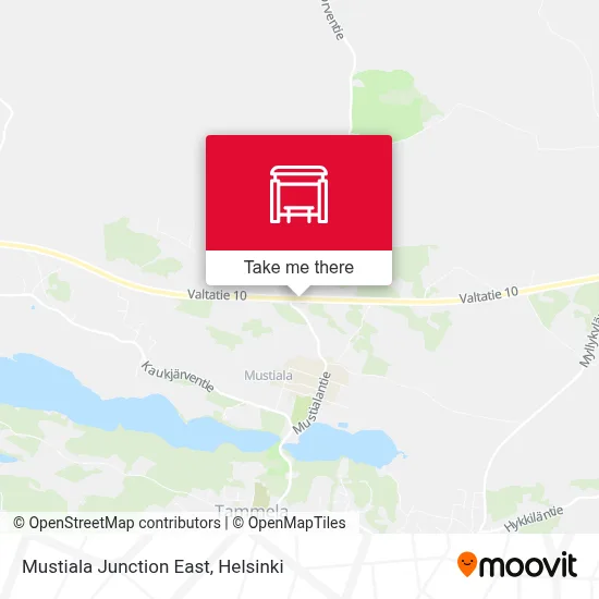 Mustiala Junction East map
