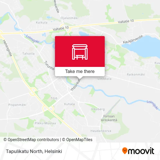 Tapulikatu North map