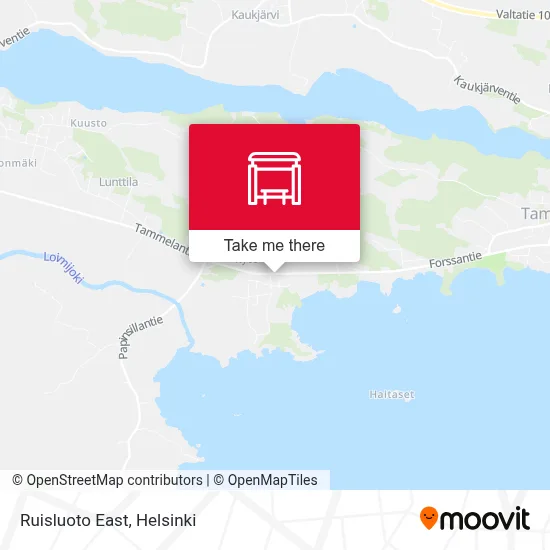 Ruisluoto East map