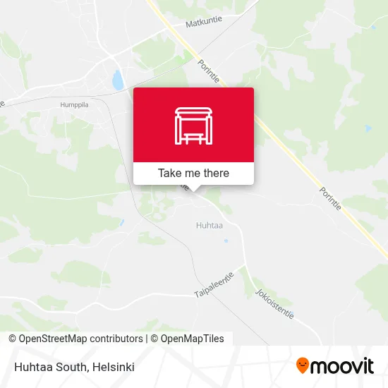 Huhtaa South map