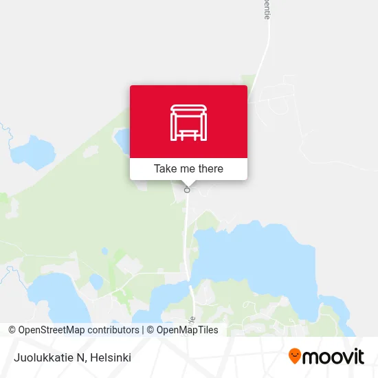 Juolukkatie N map