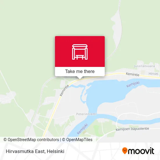 Hirvasmutka East map