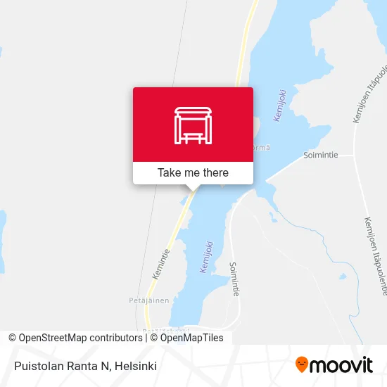 Puistolan Ranta N map