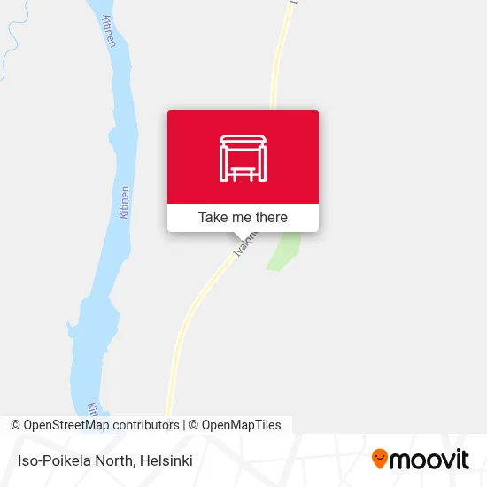 Iso-Poikela North map