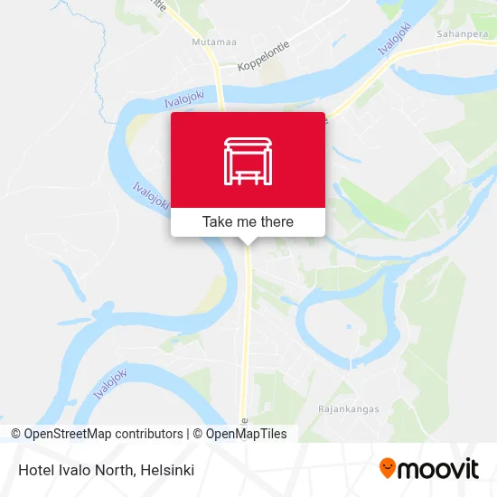 Hotel Ivalo North map