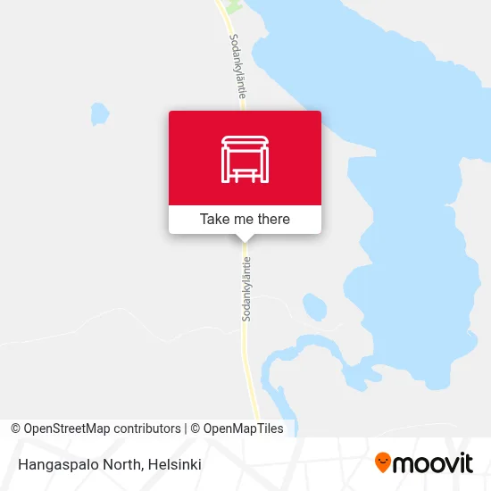 Hangaspalo North map