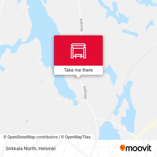 Sirkkala North map