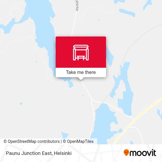 Paunu Junction East map