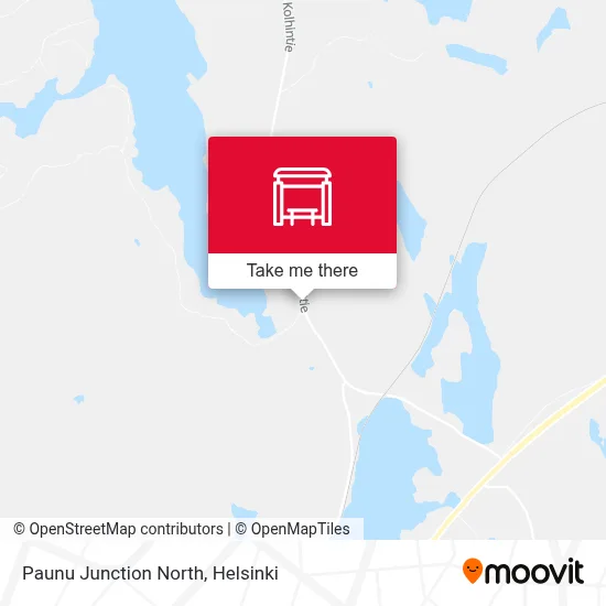 Paunu Junction North map