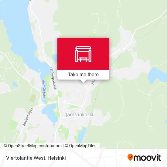 Viertolantie West map