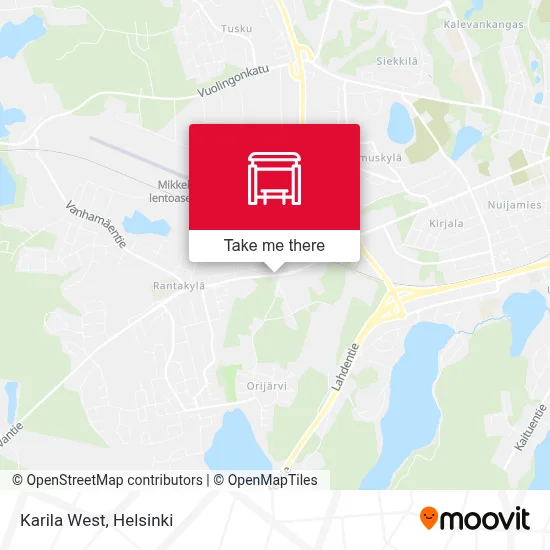 Karila West map