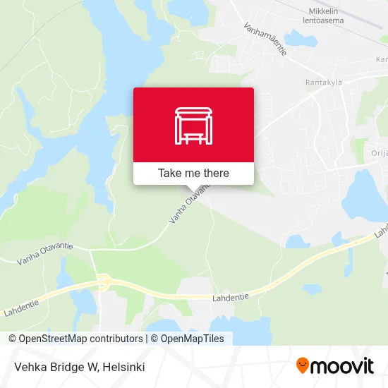 Vehka Bridge W map