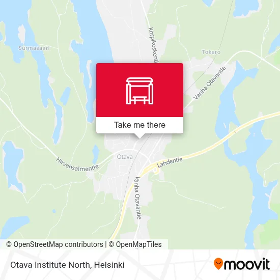 Otava Institute North map