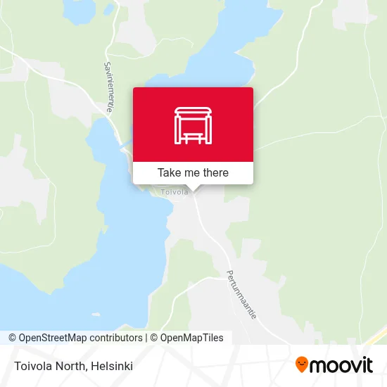 Toivola North map