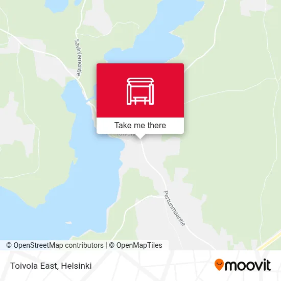 Toivola East map