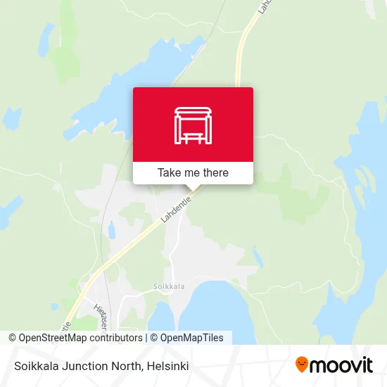 Soikkala Junction North map