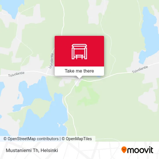 Mustaniemi Th map