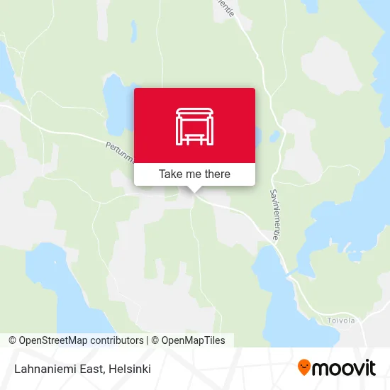 Lahnaniemi East map