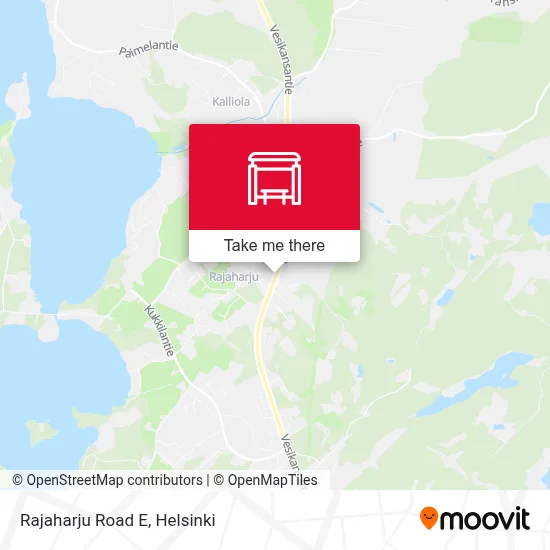 Rajaharjuntie East map