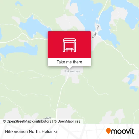 Nikkaroinen North map