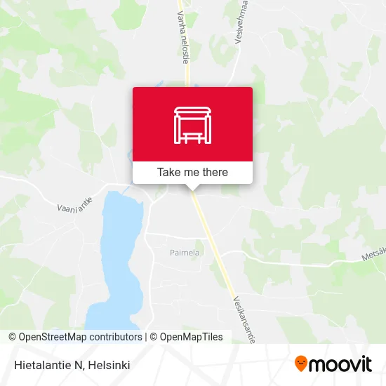 Hietalantie N map