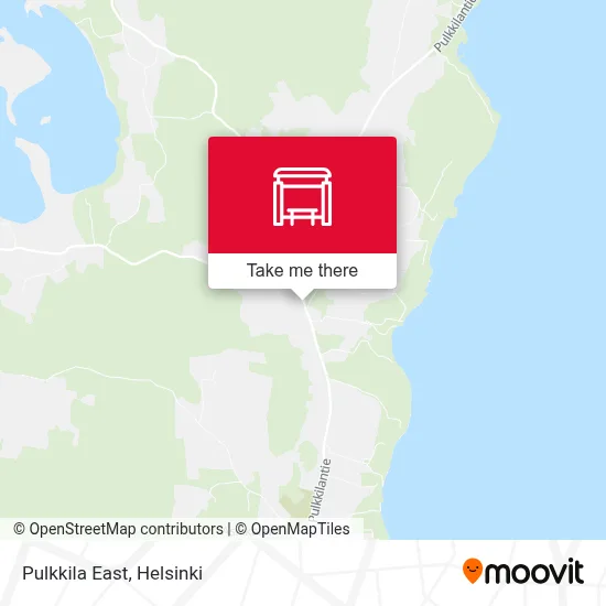 Pulkkila East map