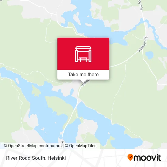 River Road South map