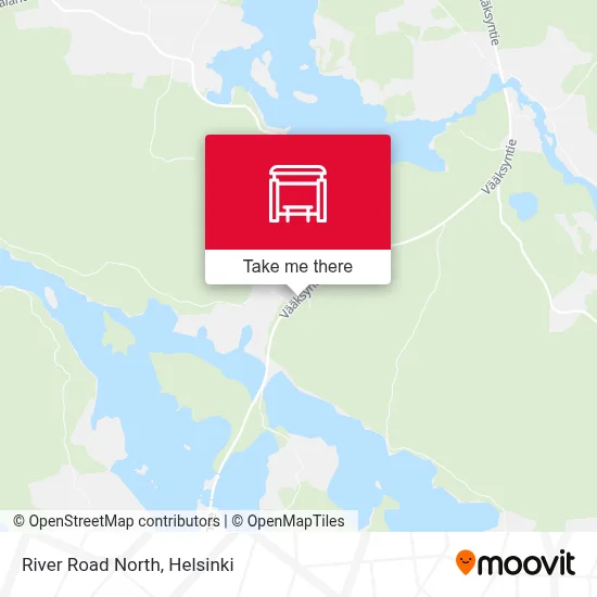 River Road North map