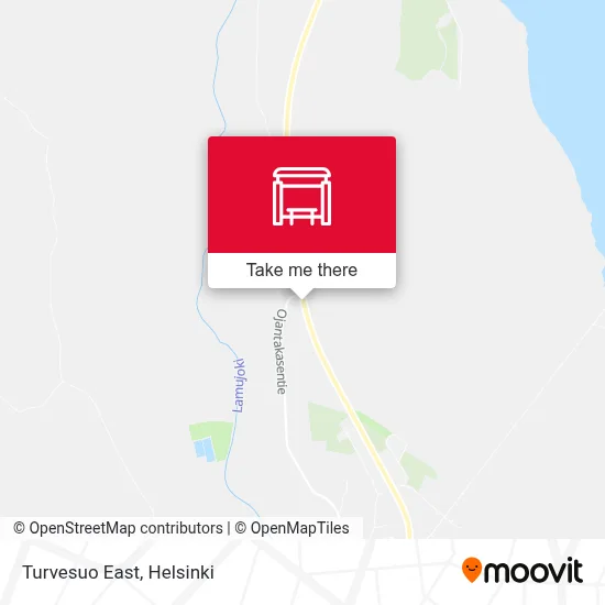 Turvesuo East map