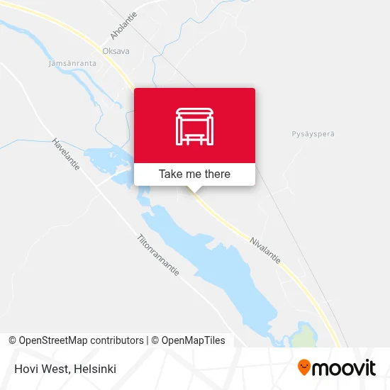 Hovi West map