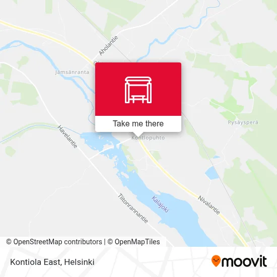 Kontiola East map