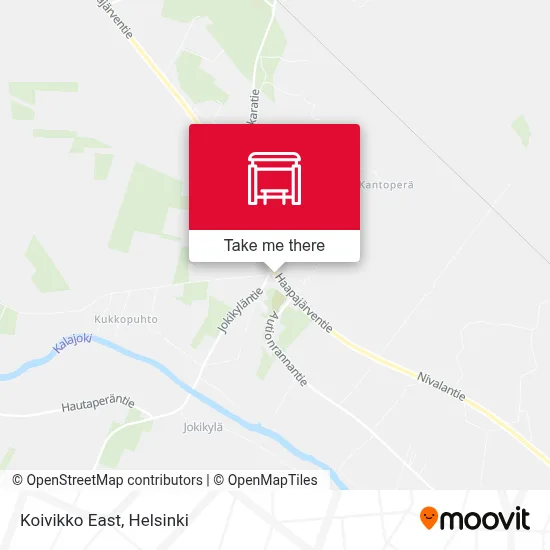 Koivikko East map